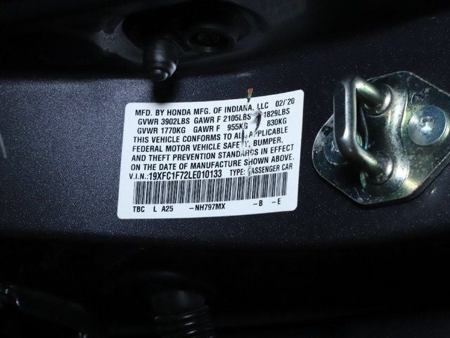 2020 Honda Civic EX-L