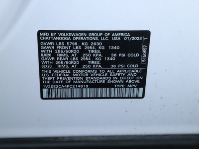 2023 Volkswagen Atlas Cross Sport Base