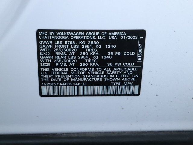 2023 Volkswagen Atlas Cross Sport Base