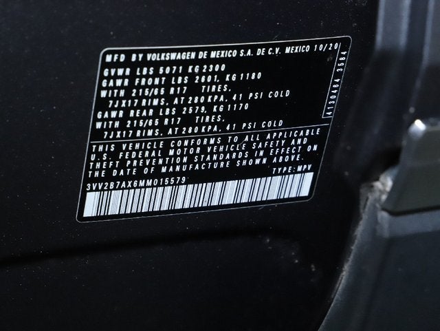 2021 Volkswagen Tiguan 2.0T SE