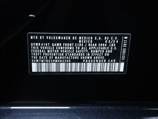 2024 Volkswagen Jetta 1.5T SE