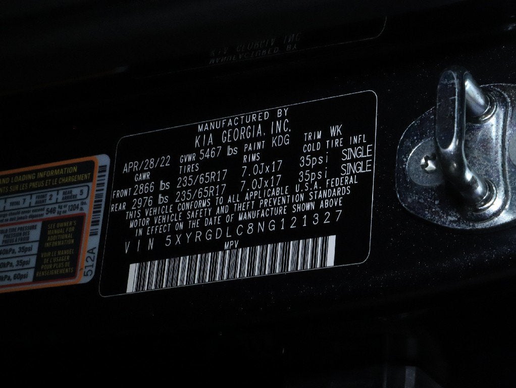 2022 Kia Sorento LX