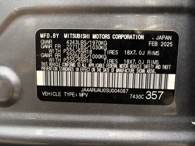 2025 Mitsubishi Outlander Sport 2.0 ES