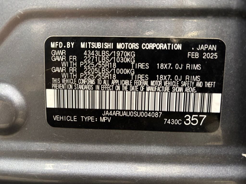 2025 Mitsubishi Outlander Sport 2.0 ES