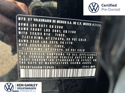 2024 Volkswagen Tiguan 2.0T SE