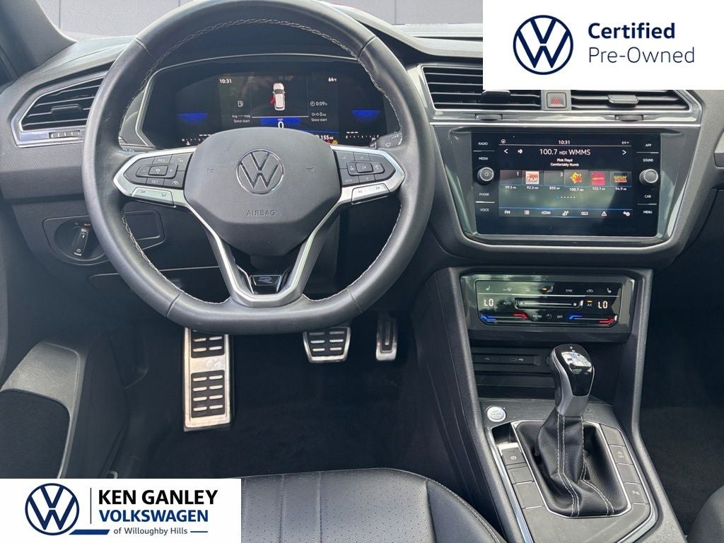 2023 Volkswagen Tiguan 2.0T SE R-Line Black