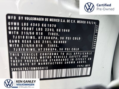 2024 Volkswagen Taos 1.5T SE
