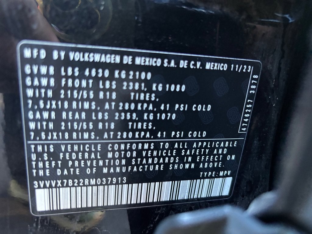 2024 Volkswagen Taos 1.5T SE