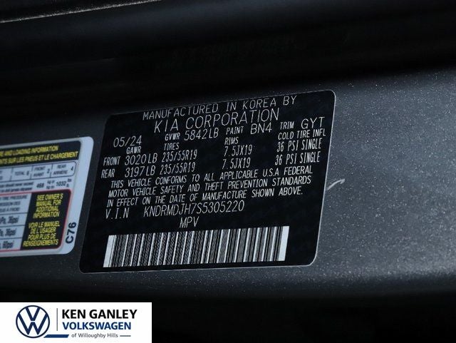 2025 Kia Sorento Plug-In Hybrid SX Prestige
