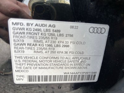 2023 Audi Q5 Sportback 45 S line Premium quattro