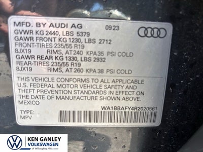 2024 Audi Q5 40 Premium Plus quattro